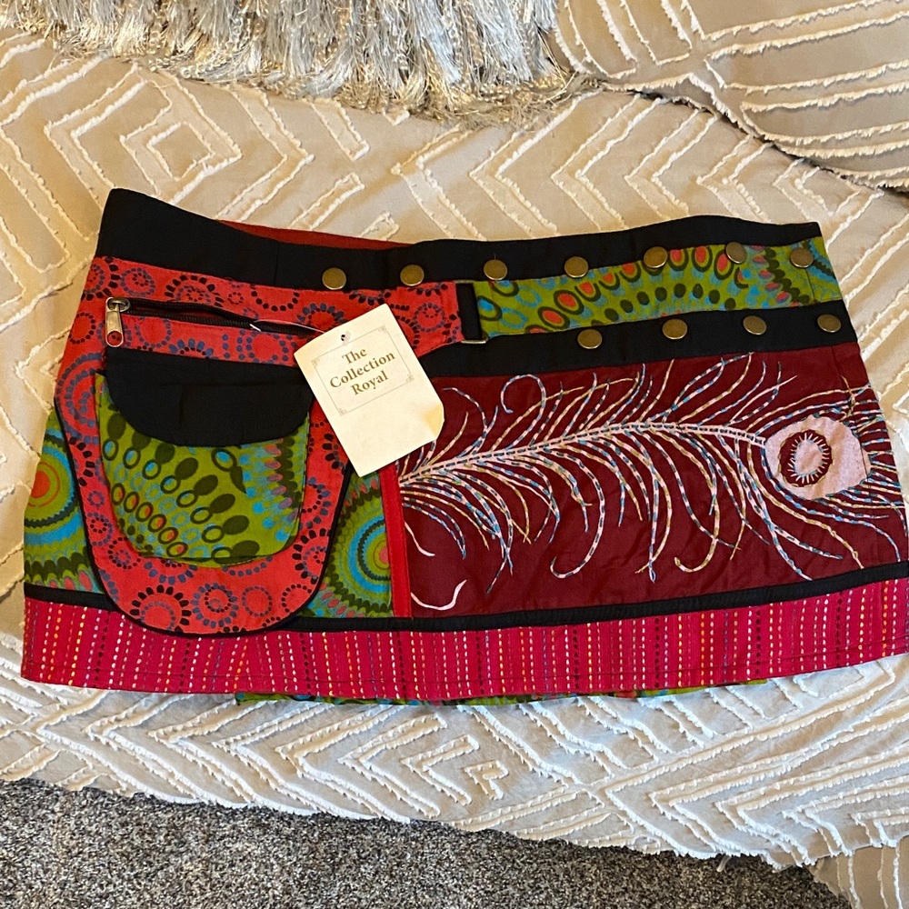 Multicolor Women's Skirt - Picture 5 of 6